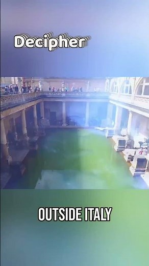 Aquae Sulis: The Sacred Spring Of Roman Britain