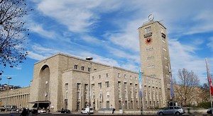 Stuttgart Hauptbahnhof (Central Station) in Stuttgart, Germany