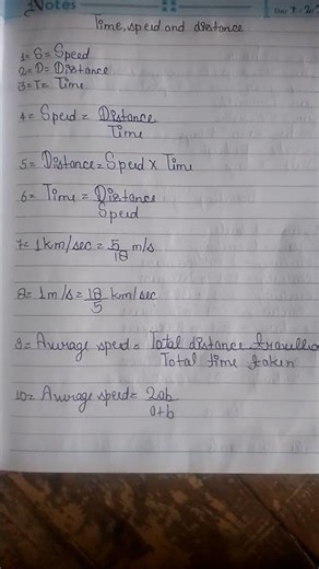 Important formulas in Time speed distance important formulas read on this chapter important formula