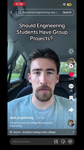 Should Engineering Students Have Group Projects?