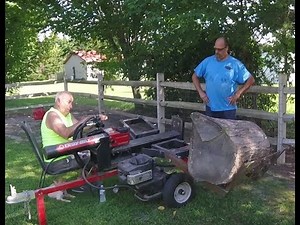 DIY - Hydraulic Log Lift for a Troy Bilt wood splitter - Part 2