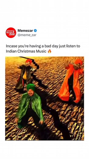 MEMEZAR • MEMES & MEME-CULTURE on Instagram: "Why does this slap lowkey 🕺 Indian Christmas songs blend traditional Christian carols with local musical styles, languages, and instruments. In regions like Goa, Kerala, and the northeastern states, you’ll hear carols sung in Hindi, Malayalam, Tamil, Konkani, and English, often accompanied by guitars, drums, and indigenous instruments. These songs celebrate the festive spirit, the birth of Jesus, and community gatherings. Many Indian Christmas songs
