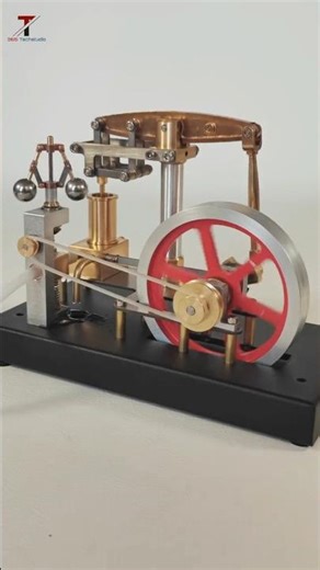 Incredible Mini Beam Steam Engine Running ⚙️🔥#BeamEngine #youtubeshorts #shorts