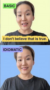 Basic vs Idiomatic English: Sound More Natural 🇬🇧 #learnenglish #shorts