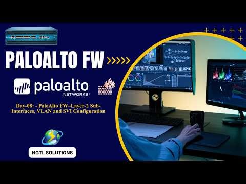 Day 08_PaloAlto FW – Layer 2 Sub Interfaces, VLAN and SVI Configuration