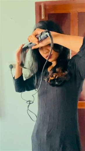 Hair flat ironing in 5 mins and its reality||why heat protectant is important #fyp #explore #ironing