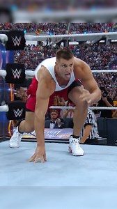 Rob Gronkowski at WrestleMania was iconic 😂 #WrestleMania #WWE | WWEonNetflix