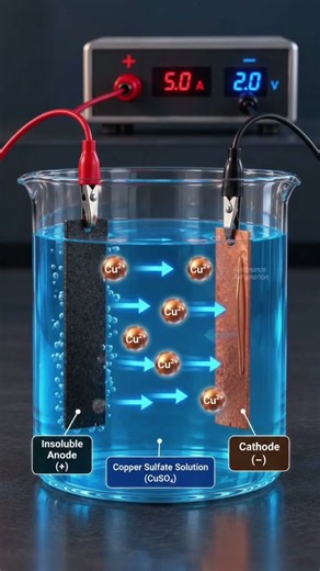 How Copper is Made from Water? Electrowinning Process Explained | Mining to Pure Copper