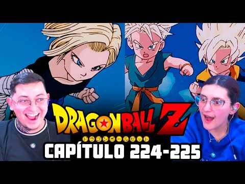 Android 18 vs Trunks and Goten | Dragon Ball Z Chapter 224-225 Reaction