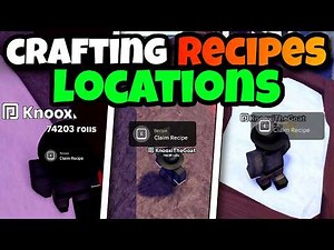 All *CRAFTING RECIPES* in Slime RNG