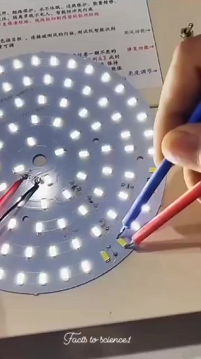 104K views · 127 reactions | How to Fix an LED Light Quickly! Easy Repair Guide #science #facts | facts to science 1 | Facebook