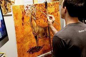 1.6K views · 71 reactions | "Danger" was a once-in-a-lifetime buck for Mark Drury and an unbelievable project for me to work on. Watch the full story of this 217" giant here: https://youtu.be/ohjlcWyooic | Ryan Kirby Art | Facebook