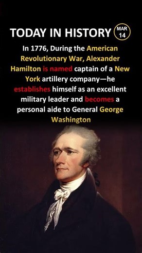 This Is How Hamilton Actually Started His Career #history #alexanderhamilton #shorts