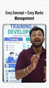 Training vs Development | Management | Anuj Jindal
