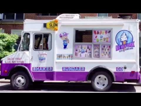 New York Ice Cream Truck playing Pop Goes The Weasel in different pitches