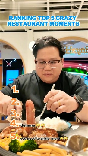 crazy restaurant moments