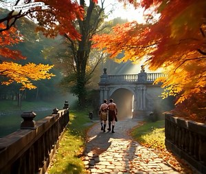 Enchanted Autumn in the City Park 💙🧡 🌞🍂 🥁🎵🎶 From the Gardens of Rome to the Modern City Park: A Journey through the History of Cruising For centuries, city parks and gardens have been more than just places of relaxation and strolling; they have also been silent witnesses to intimate encounters and discreet glances. For gay men, these public spaces have historically offered rare opportunities to meet, with the openness or secrecy of these encounters shifting according to the cultural and h