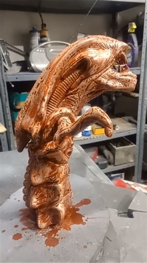 Aliens Queen Chestburster Getting Bloody.. # #aliens #aliensmovie