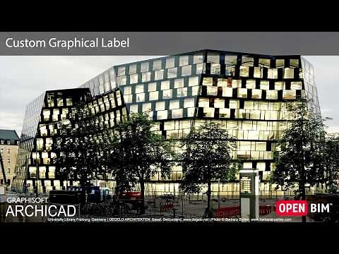 ARCHICAD 22 - Custom Graphical Label