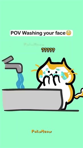 Alone at Home and you are washing your face lol 🤣