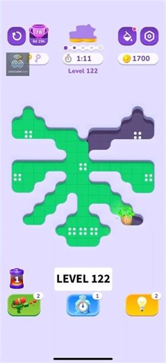 Can you solve Level 122 this fast? 🚀 #ASMR #shorts #colormaze