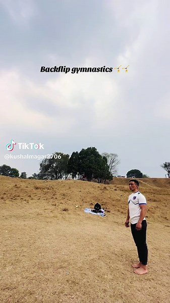 #gynmastics #backflip 🤸🤸 #fitness #tiktoknepal🇳🇵 #fyp #athlete #entertainment #fitnesstiktok