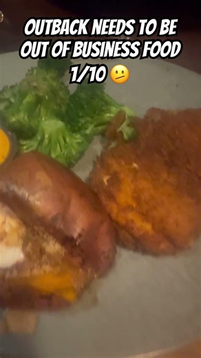 Outback steak house WTH 😮🗑️