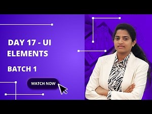 UI UX Desigining Tamil Live Batch 1 Day 17