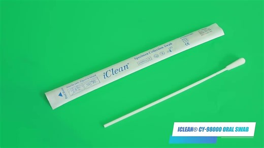 IClean  Skin Sampling Transport Swab Tube, Oral Buccal Sample Collection Transport Swab Tube Nylon Flocked Swab