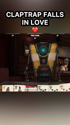 Borderlands Claptrap Falls In Love ❤️