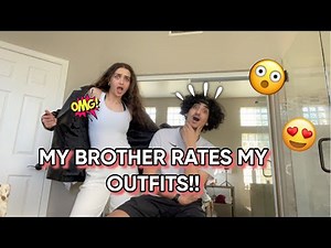 MY BROTHER RATES MY OUTFITS!! (WHITEFOX HAUL)