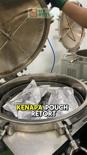 TEKNIK SUSUN POUCH RETORT . #kursusretort #teknologiretort #retortmalaysia #retortmakanan #prosesretort #mesinretort #fypシ #fyp