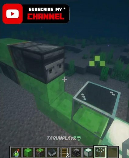 I Built a Working Submarine in Minecraft Using Redstone!🔥 #minecraft #tarunplays