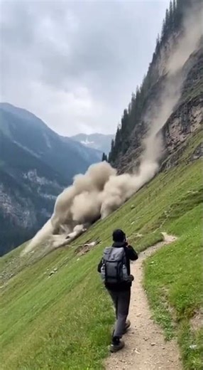 Incredible Rock Slide