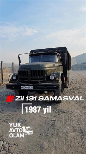 Yuk Mashinalar Andijon on Instagram: "Zil_131 SOTILADI: +998 99 491 66 76 egalarini nomeri #kamaz #zil130 #zil131 #gaz53 #yukmashina #avto #avtoolam #trucklife #uzvideolar #reelsuz #mechaniclife #truckspotting"