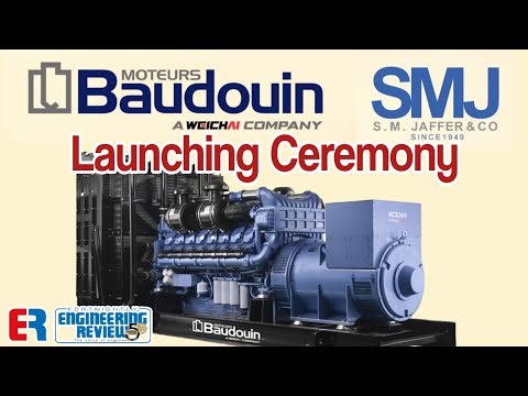 Baudouin Generators Launching Ceremony | S.M. Jaffer & Co. | Engineering Review | ER