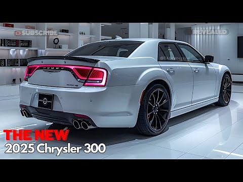 2025 Chrysler 300 Revealed: Stunning New Design! You Won't Believe What's Inside