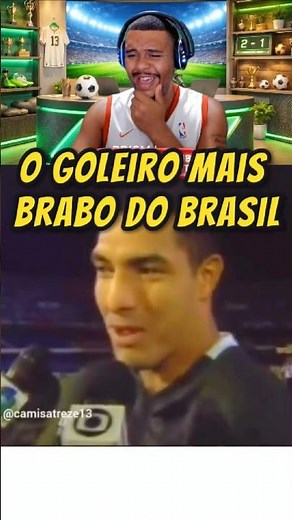 FÁBIO COSTA: The Most Violent Goalkeeper in Brazilian Football? 😱 #shorts
