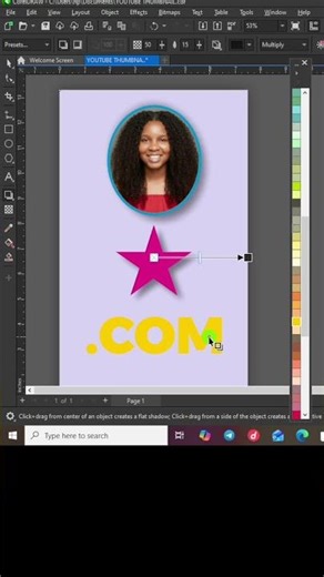 How to Add Shadows in CorelDRAW | Make Your Designs POP
