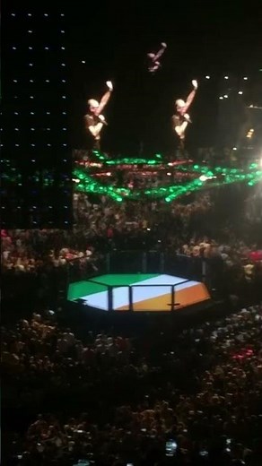 Sinead o'connor foggy dew UFC 189 Conor Mcgregor MGM Las Vegas