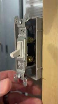 How To Replace a Light Switch (Make Sure the Power is Off)
