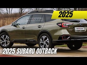 2025 Subaru Outback: The Ultimate Adventure & Comfort SUV | Full Review