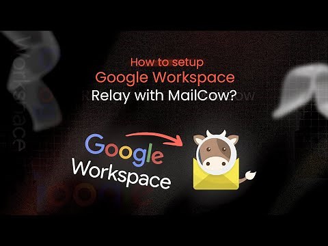 Google Workspace Relay Setup with MailCow