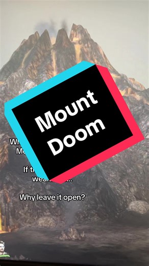 Why Sauron Didn't Guard Mount Doom Effectively