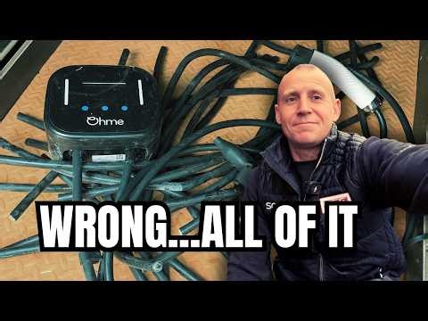 I Rebuilt This EV Charger Installation From Scratch… Here’s Why It Was WRONG.