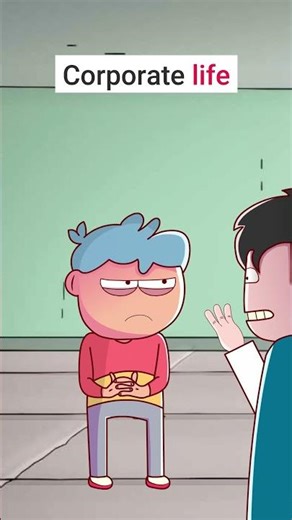 Us bhai Us 😓 ll #corporatelife #maneger #umator #animationmeme #employees