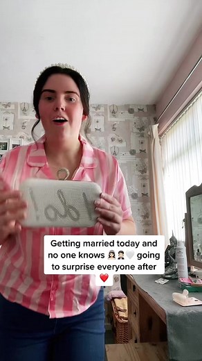 👰🏻‍♀️🤵🏻🤍#surprisewedding #fyp #bride #wedding #foryoupage #nireland #belfast #justmarried #grwm