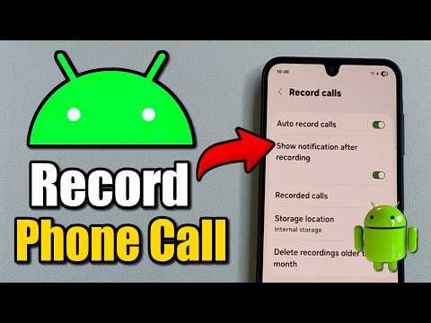 How to Record Calls on Android Phone - Fast Tutorial