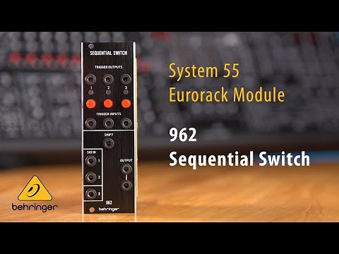 962 Sequential Switch Eurorack Multiplexer Module