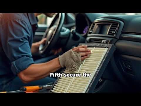 **Title: How to Replace Cabin Air Filter 🚗**